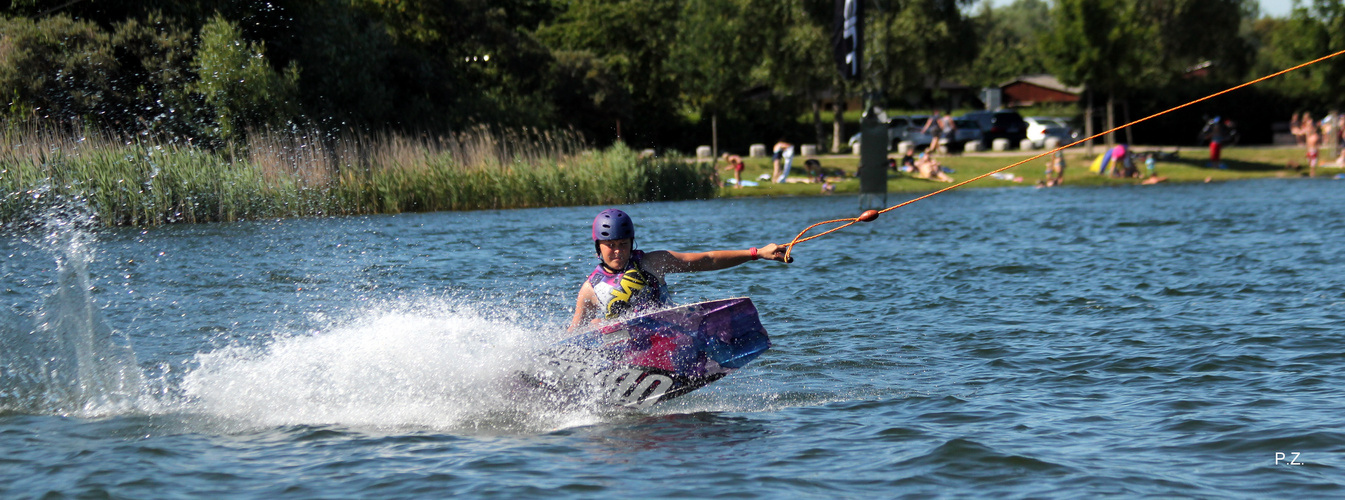 selbst Frauen/Mädchen lieben diesen Sport