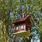 selbst gebasteltes vogelhaus