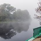 SELBST IM NEBEL IST BERLIN FÜR VIELE VOM LANDE EINE HEKTISCHE STADT