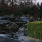 Selbstangelegter Park eines Gewerbetreibenden für Natursteine