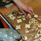 selbstgebackene Weihnachtsplätzchen