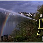 Selbstgebauter Regenbogen......