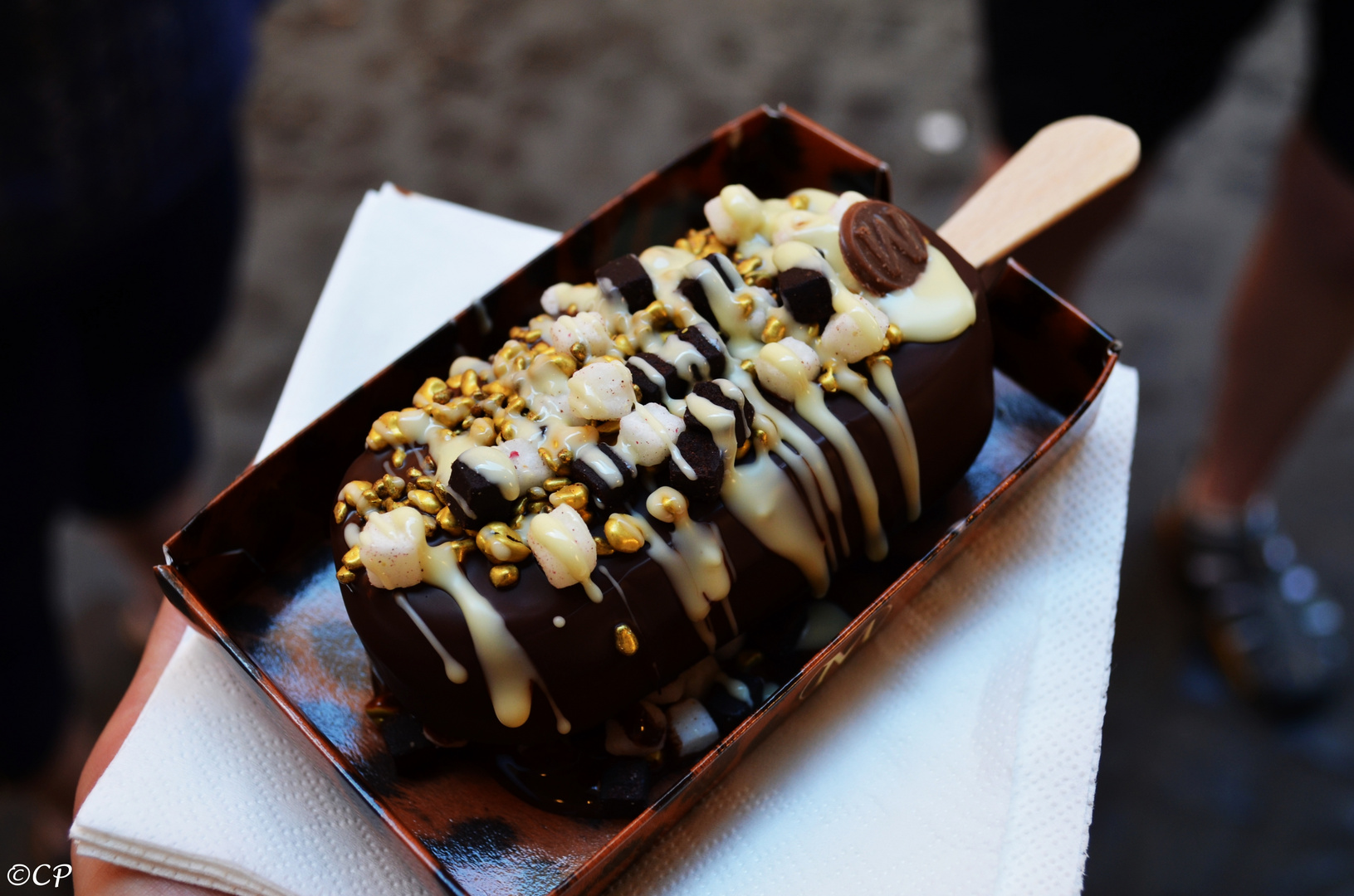 Selbstgestaltetes Magnum - Eis 