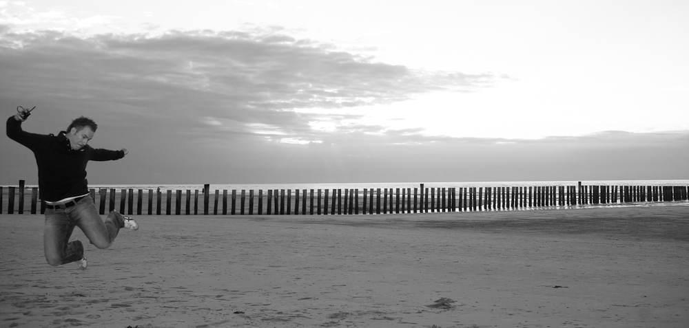 Selbstportrait am Strand ;-)