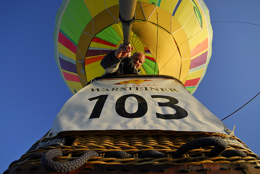 Selbstportrait auf 1245 ft