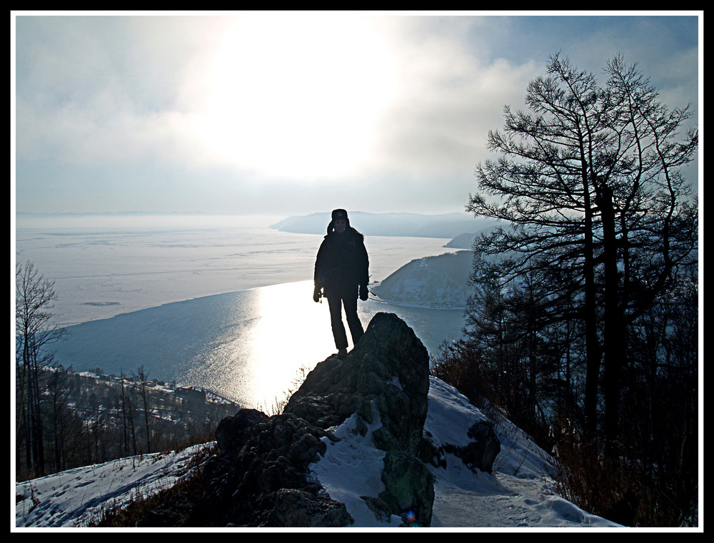 Selbstportrait / Lake Baikal