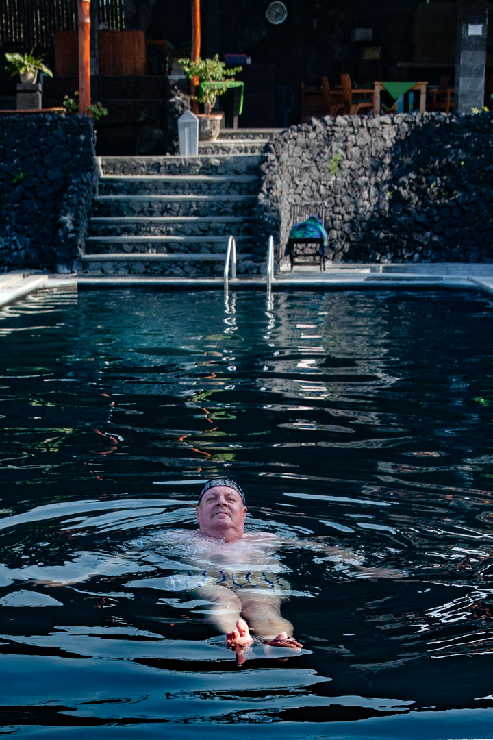 Selfi shoot inside Hot Springs