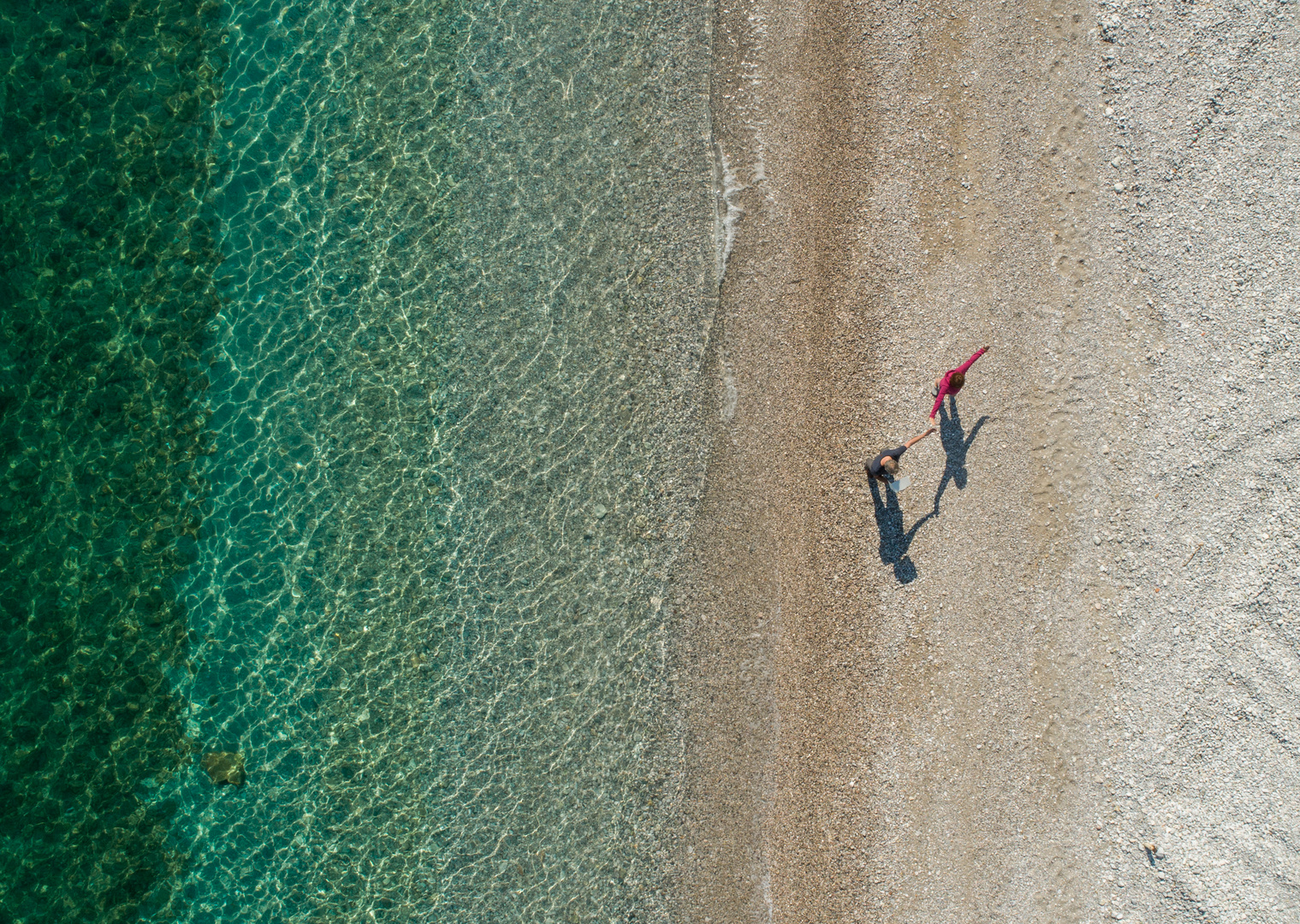 Selfie am Strand