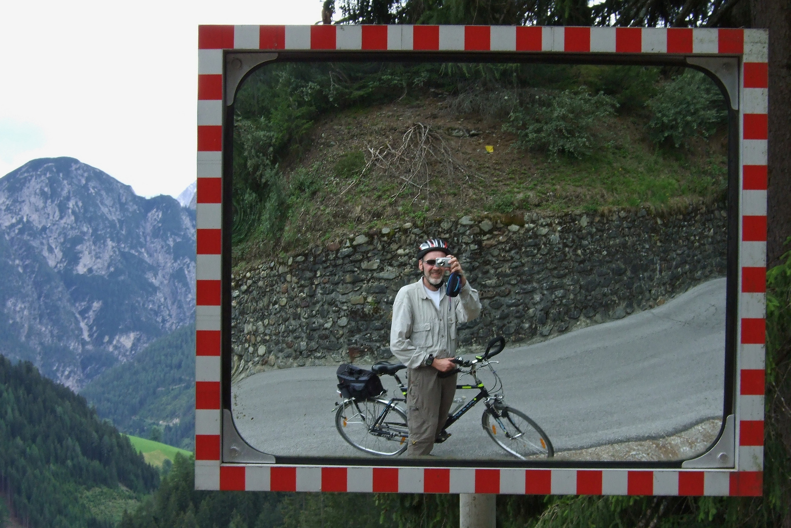 Selfie auf der Pustertaler Höhenstraße (DSCF1504_ji)