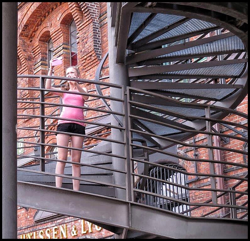 Selfie in der Speicherstadt