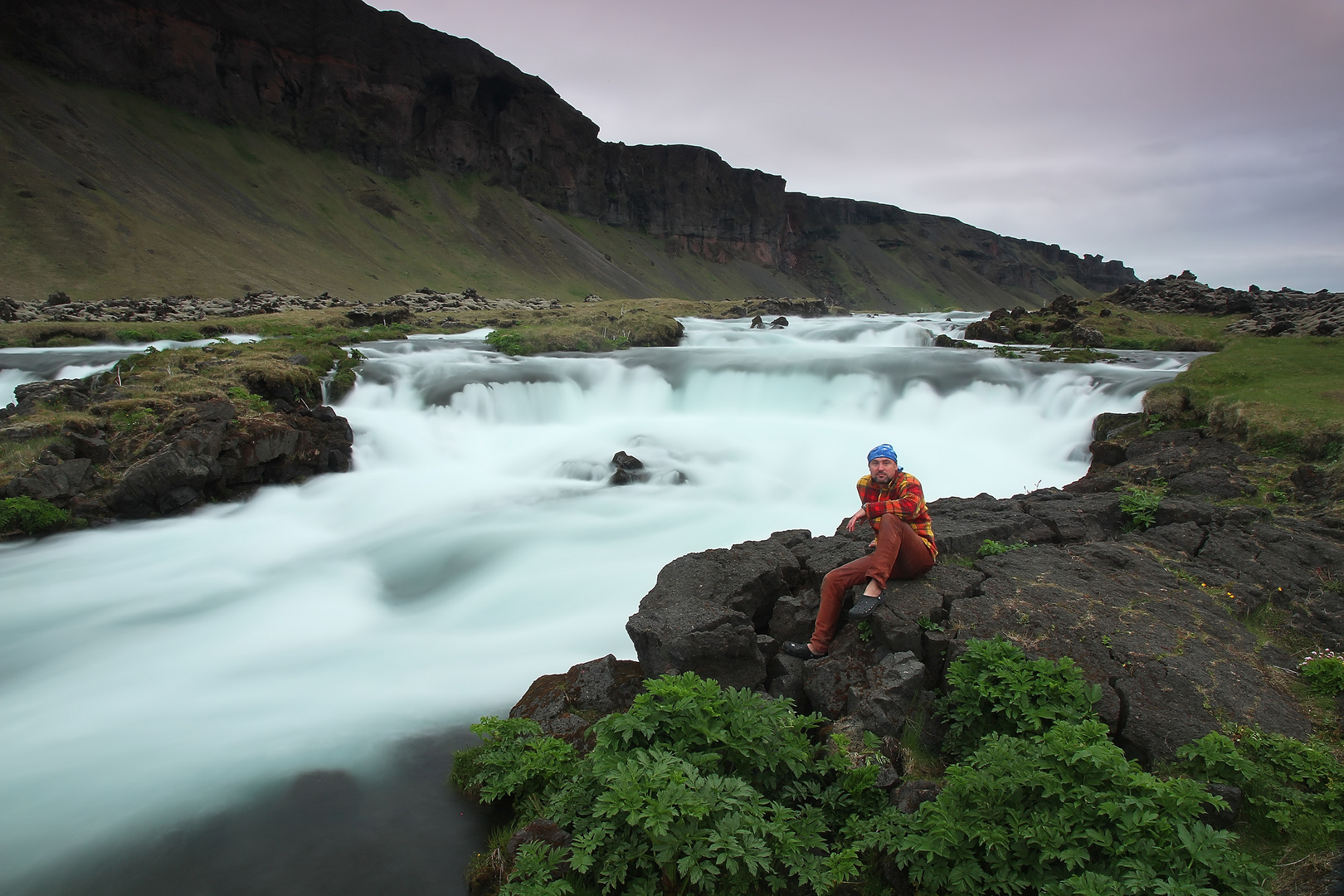 Selfie in ICELAND