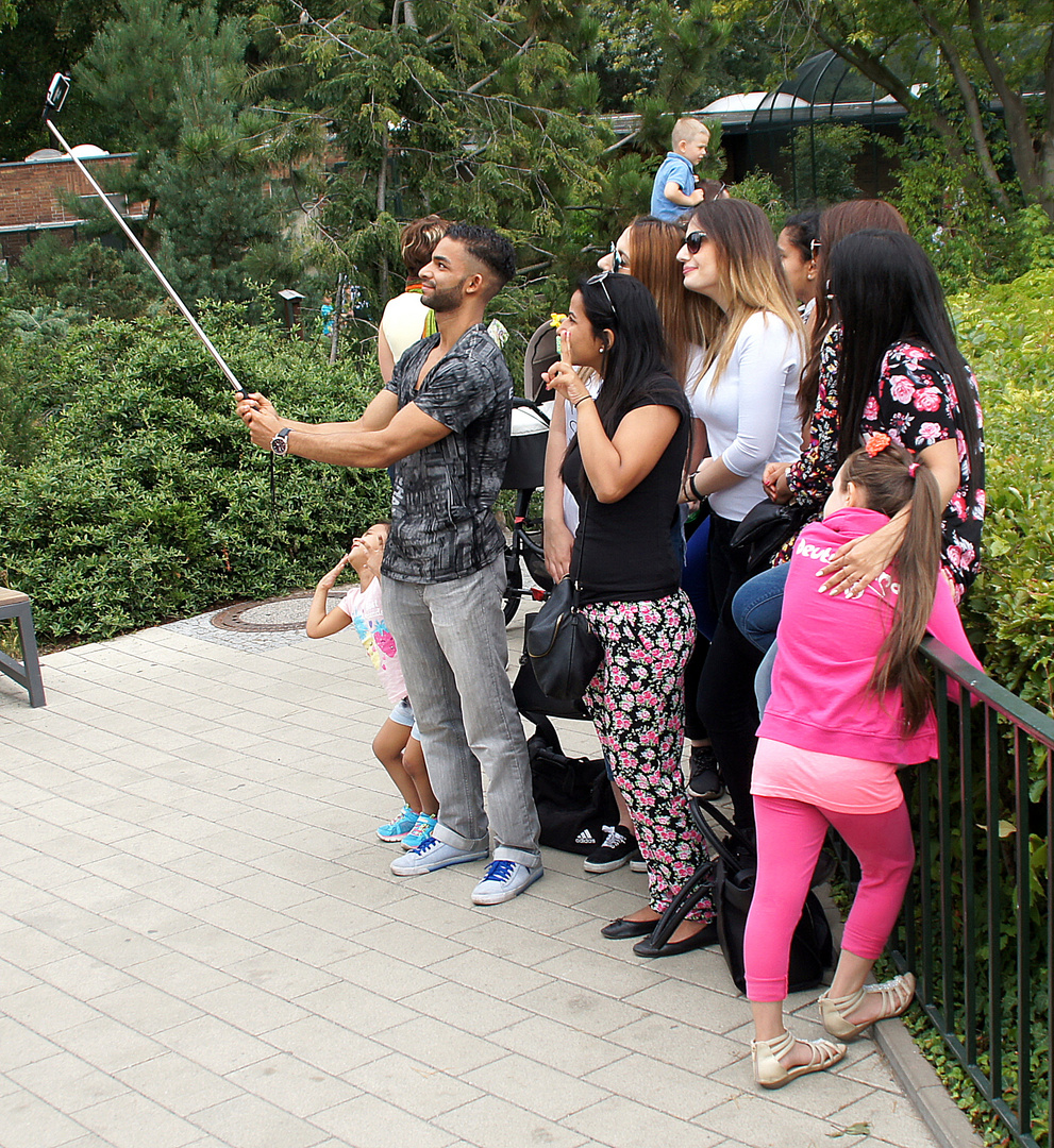 Selfie mit Harem