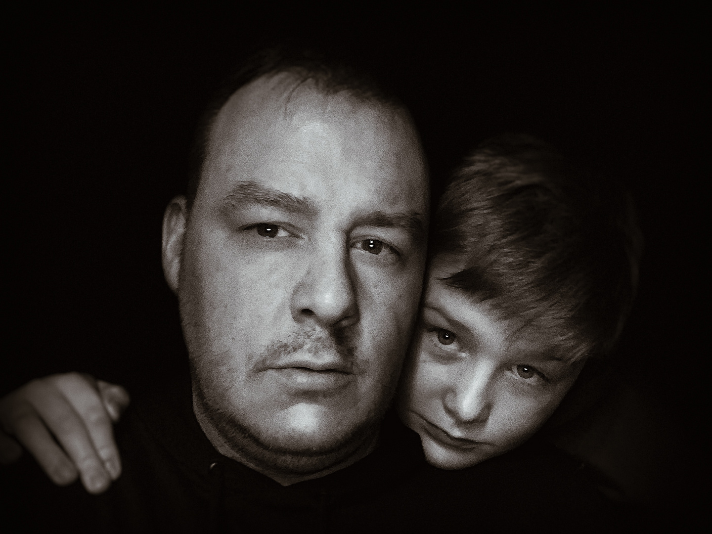 Selfie Mit Sohn Foto Bild Portrait Selbstportraits Selfie S Bilder Auf Fotocommunity