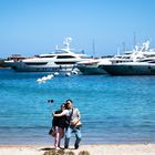 Selfie Time an der Costa Smeralda