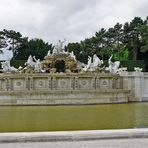 Selfie vor dem Neptunbrunnen