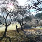 Selfie vor dem Wiesengrund