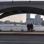 Selfies auf der Oberbaumbrücke