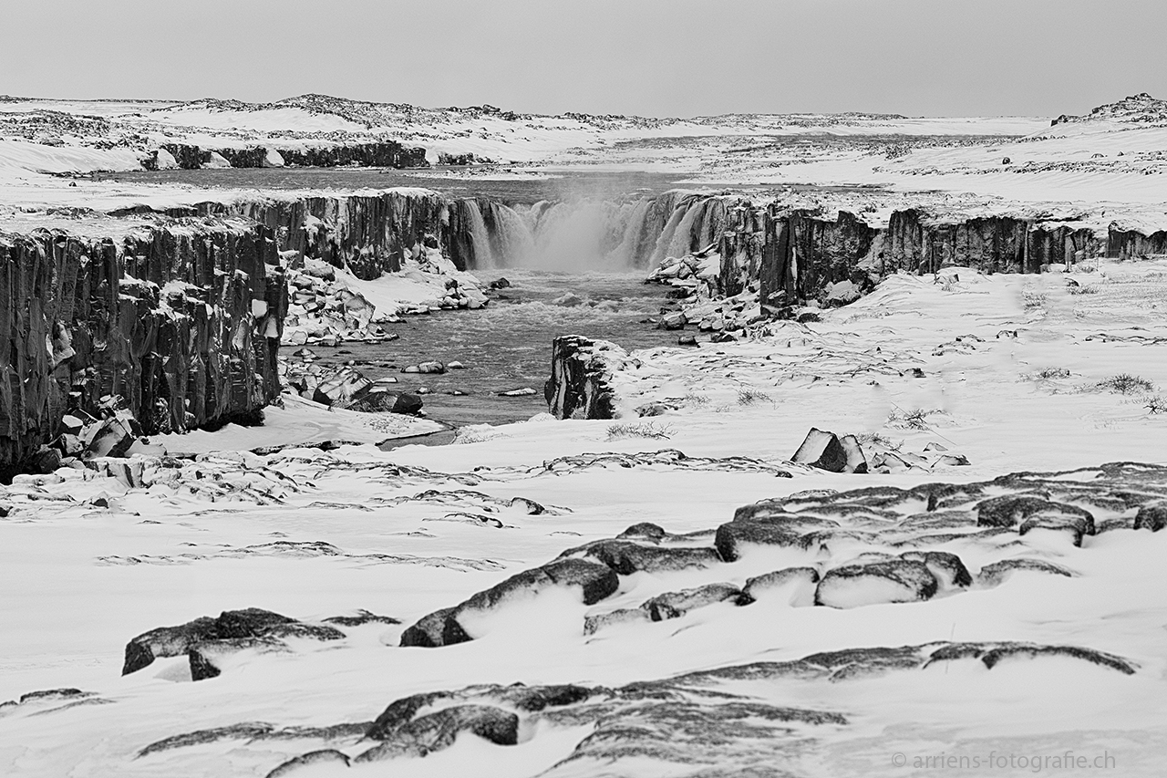 Selfoss-Landschaftsschichten