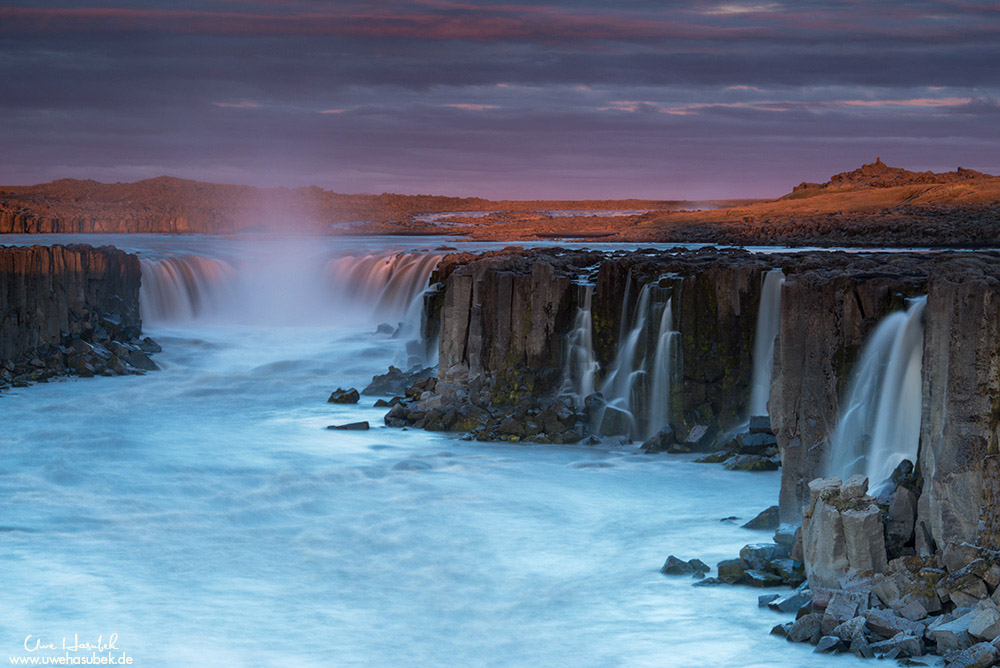 +++Selfoss - perfect sunset+++