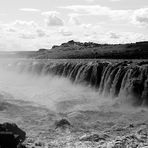 Selfoss upstream Dettifoss (Island)