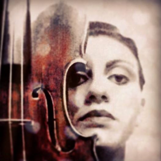 selfportrait with violin