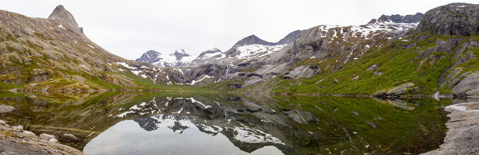 Åseli lake panorama