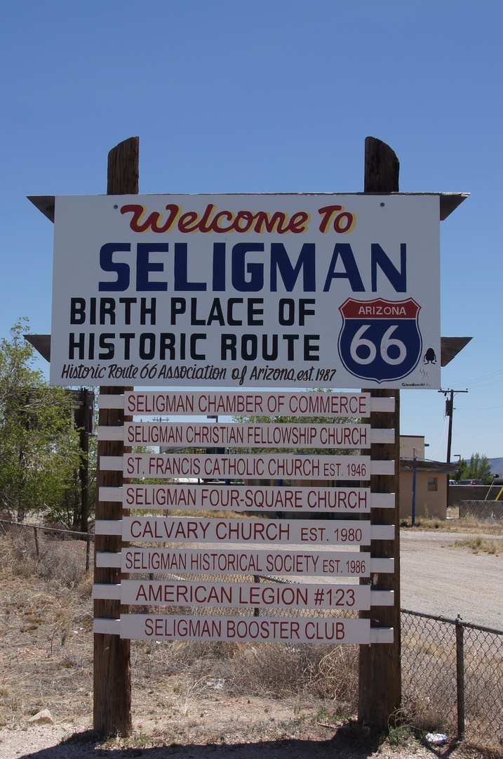 Seligman Foto & Bild motive, ort, route66 Bilder auf