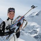 Selina Gasparin ... erster Schweizer Sieg im Biathlon !!!