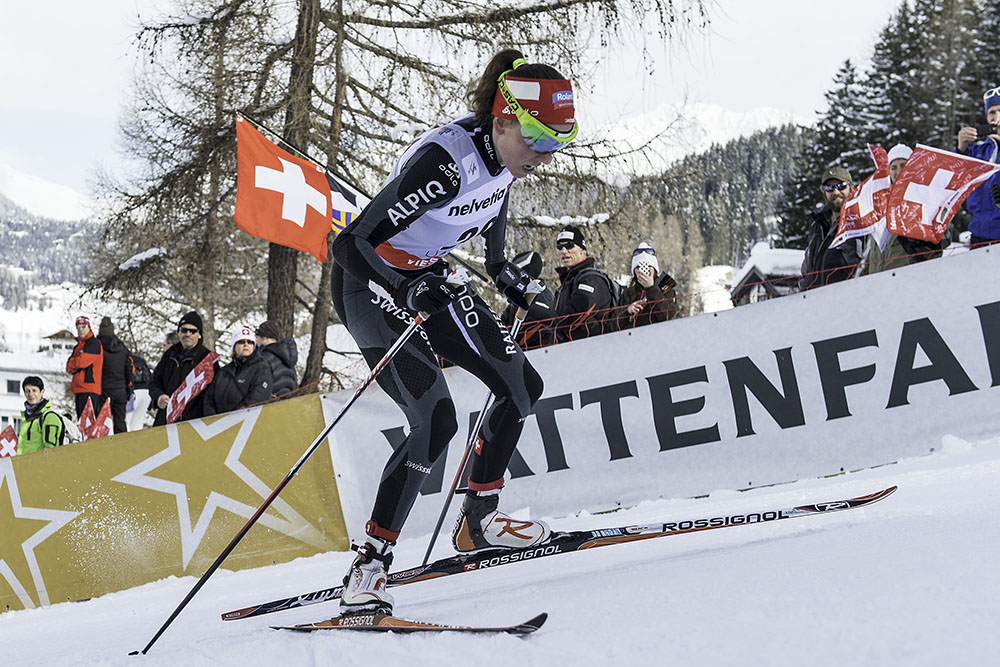 Selina Gasparin (SUI) am Weltcup in Davos