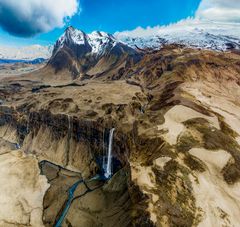 Seljalandsfoss - aus ungewohnter Perspektive