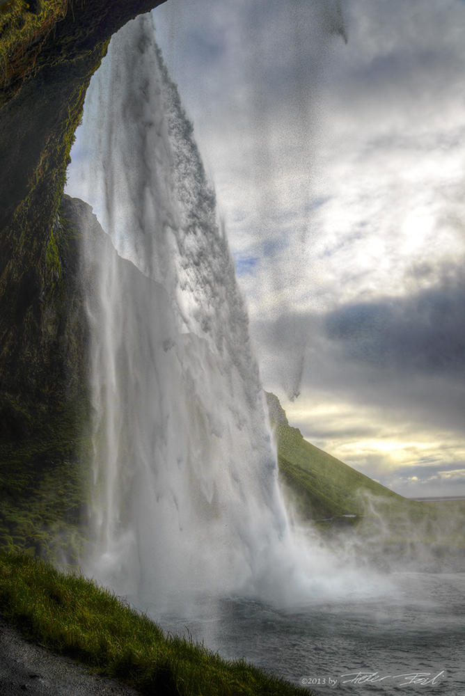 Seljalandsfoss - dramatisch