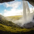 Seljalandsfoss - Hinter den Kulissen