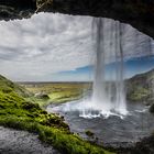 Seljalandsfoss im Sommer