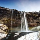 Seljalandsfoss Powdered