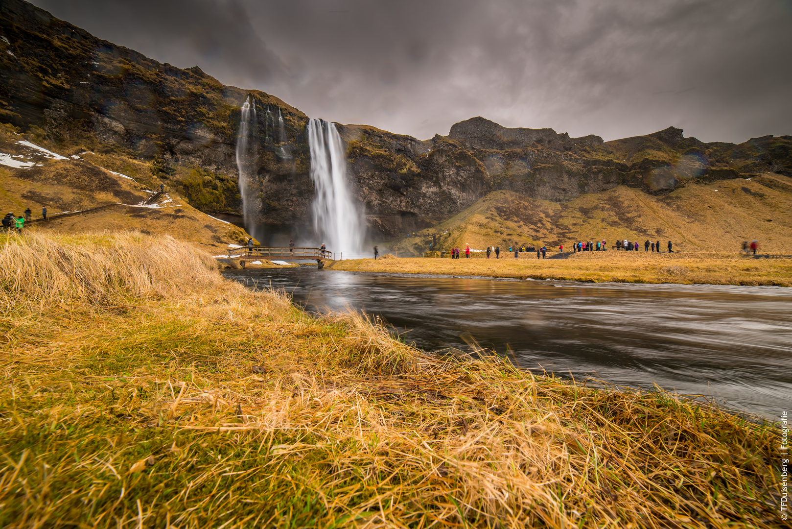 Seljalandsfoss Wasserfall, Island