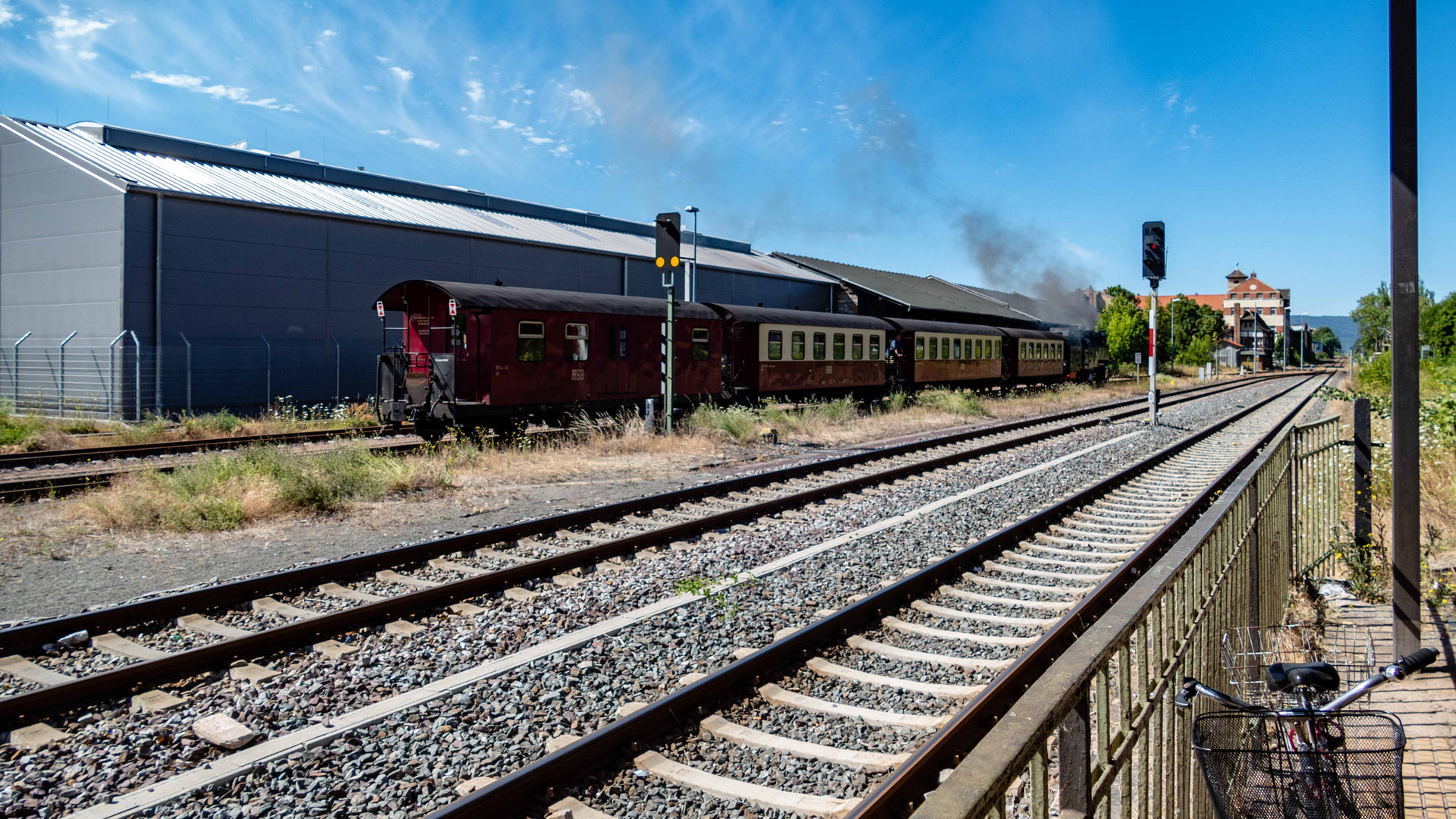 Selketalbahn hat Bahnhof Quedlinburg verlassen