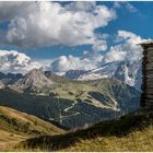 Sella-Gebiet (mit Blick zum Marmolada-Gletscher)