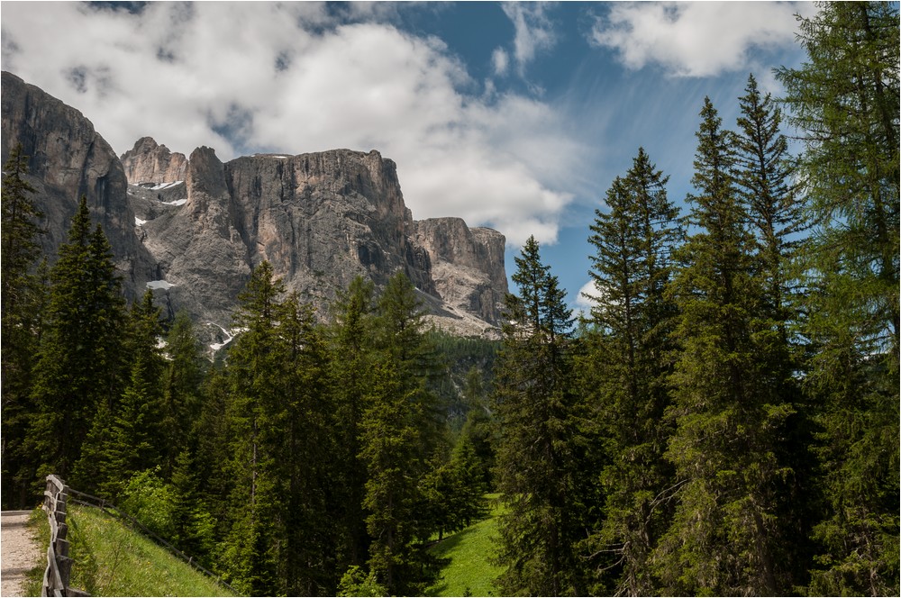 Sella Gruppe voraus