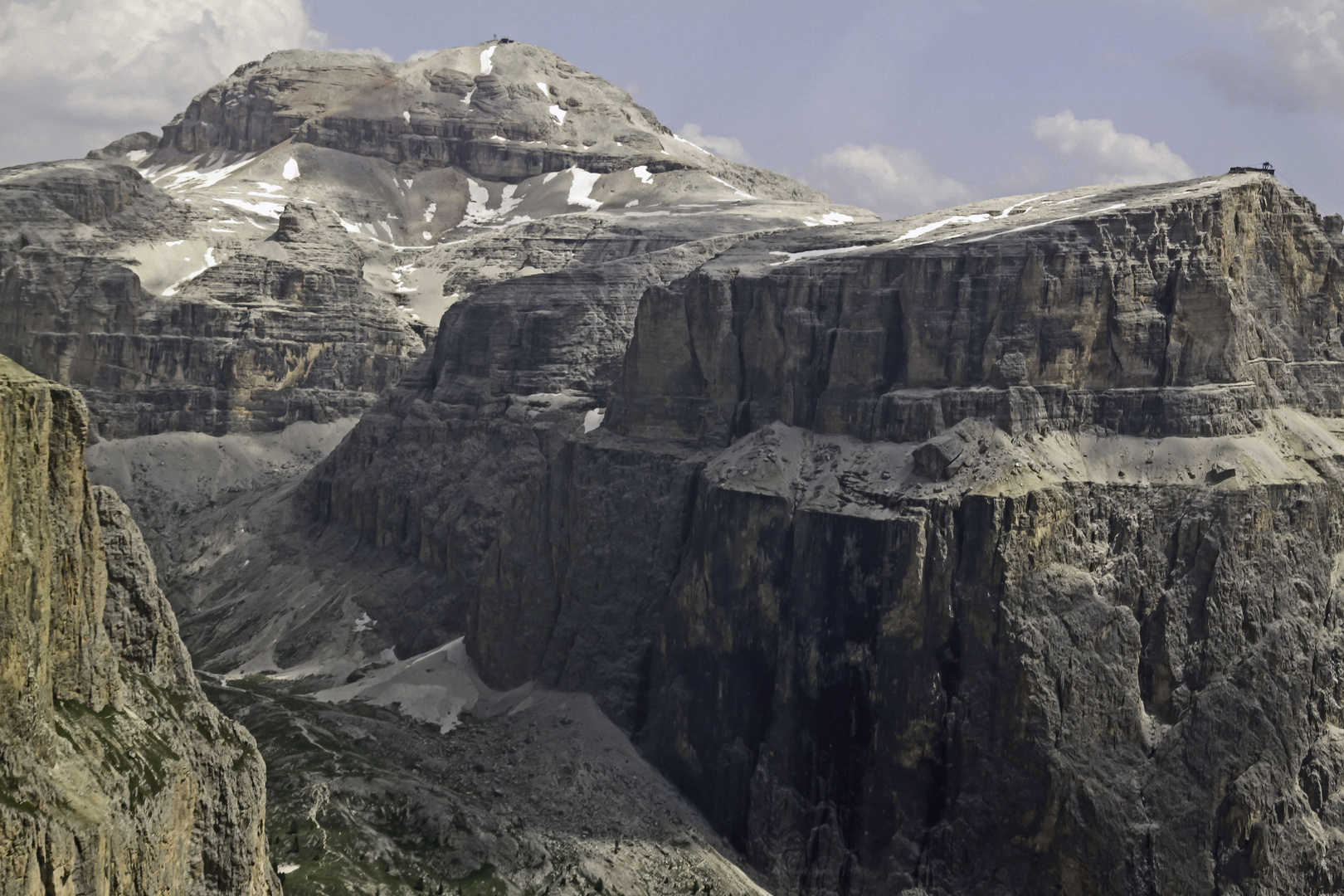 Sella Massiv in den Dolomiten