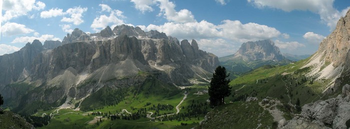 Sella und Langkofel