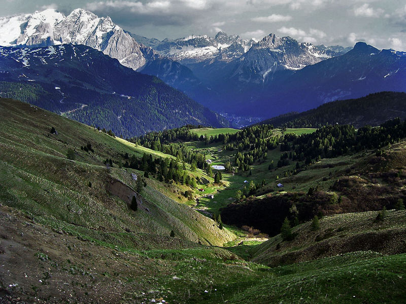 Sellajoch am Abend I