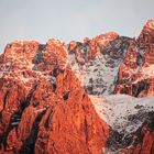 Sellastock beim Sonnenuntergang