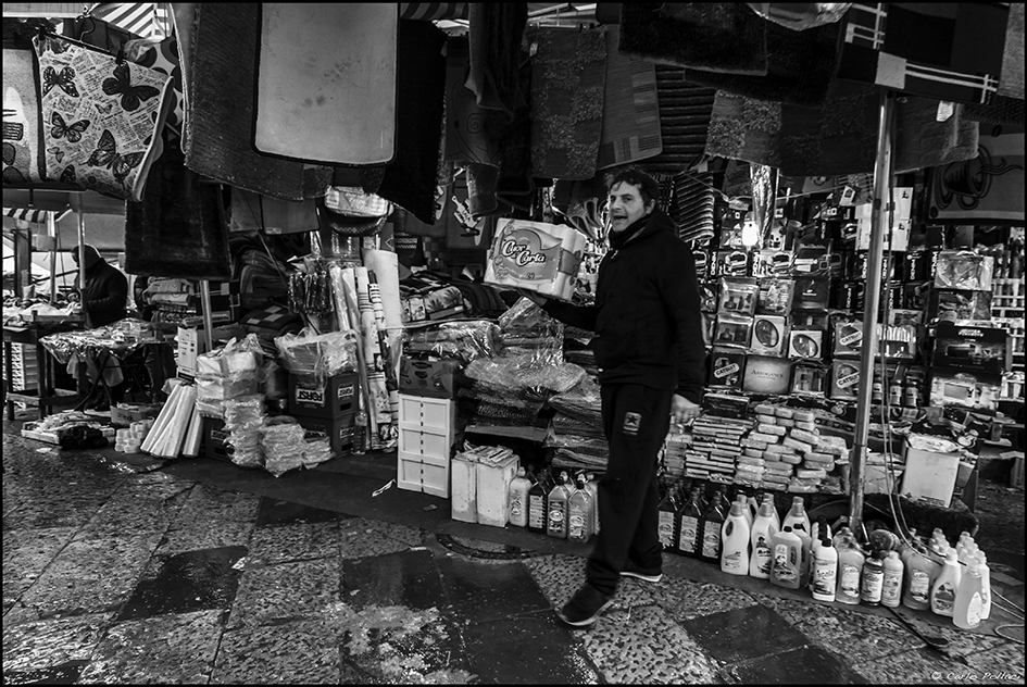Seller of detergents and household goods