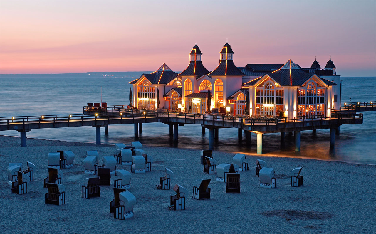 Sellin pier - Seebrücke Sellin