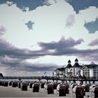 Sellin- Strand mit Seebrücke