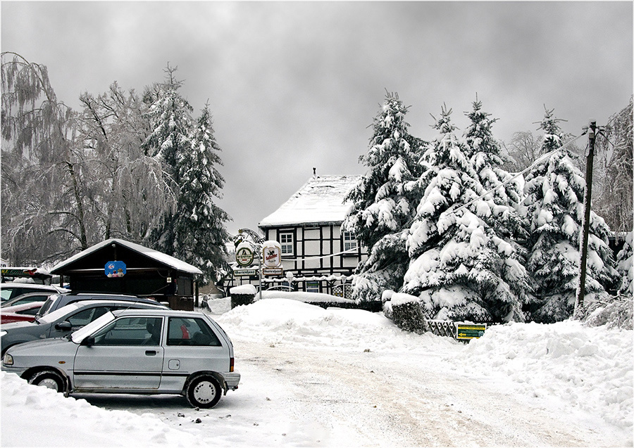 Selten war es zu Weihnachten so winterlich