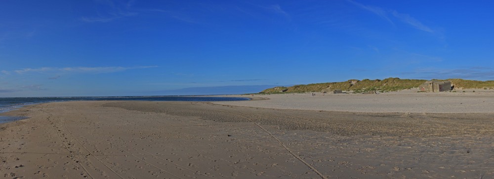 seltene Einsamkeit am Strand vom Blavand