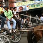 Seltener Anblick - Kutschfahrt in Dhaka