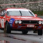 Seltener Rallye-Lancia im Drift...