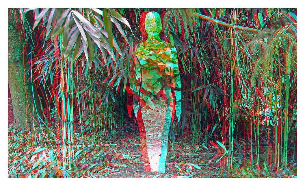 ,,Seltsame Erscheinung!'' in 3D (Rot/Cyan)